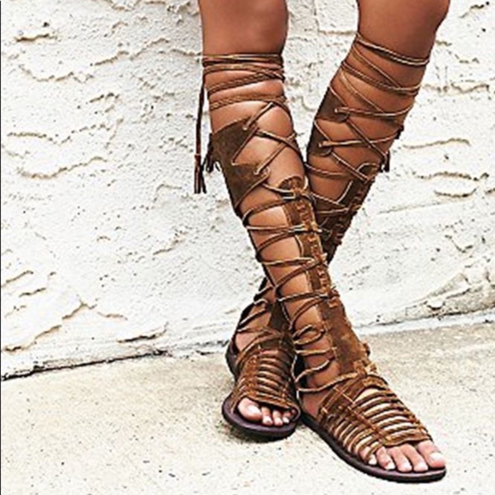 NEW! Free People Sunseeker Gladiator Sandals